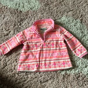 Oshkosh B’gosh fleece sweater size 12